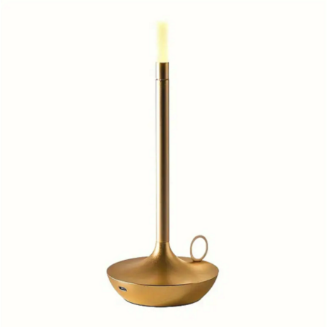 멜로우버디 감성캠핑 윅랜턴 LED 조명 호롱불 wick, 골드, 1개-추천-상품