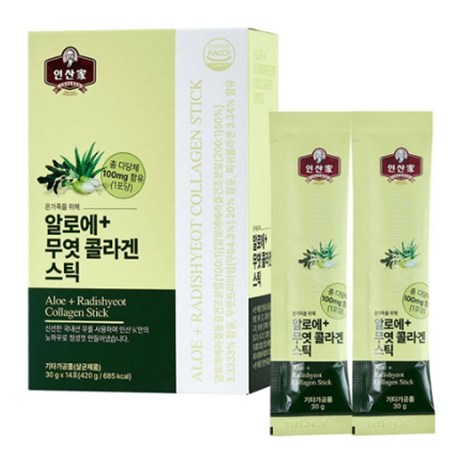 인산가 알로에 무엿 콜라겐 스틱 30g 14포-추천-상품