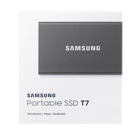 삼성전자 직수입정품 Portable SSD T7 1TB 2TB, 그레이-추천-상품