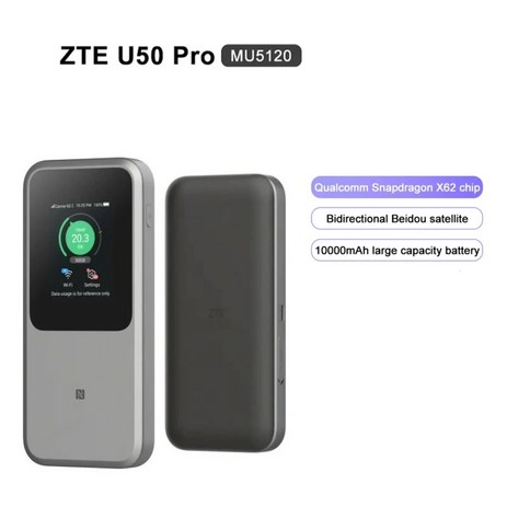 인터넷공유기 LTE라우터 공유기와이파이 증폭기 ZTE U50 프로 5G MU5120 6 10000mAh 3600Mbps NSA + SA 모바일 핫스팟 N1 N3 N5 N8-추천-상품