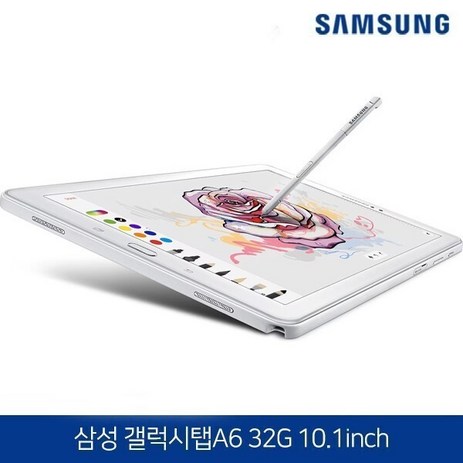 삼성전자 갤럭시탭 A6 10.1 SM-P580 WiFi+LTE 32G 태블릿PC, 화이트-추천-상품