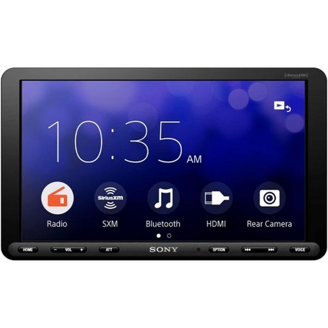 차량 오디오 수신기 Sony XAVAX8100 9인치 플로팅 멀티미디어 수신기Apple CarplayAndroid Auto 및 HDMI 비디오 입력 포함-추천-상품