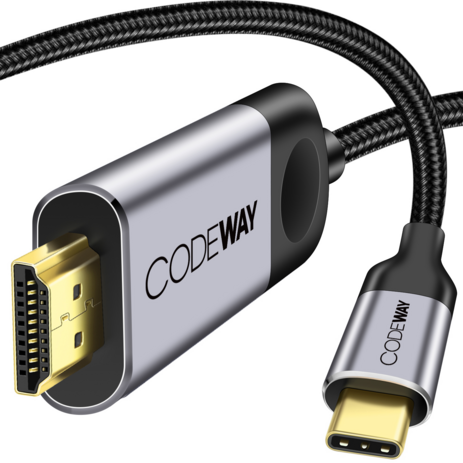 코드웨이 미러링케이블 넷플릭스 스마트폰 USB C to HDMI TV연결, 1개, 3m-추천-상품