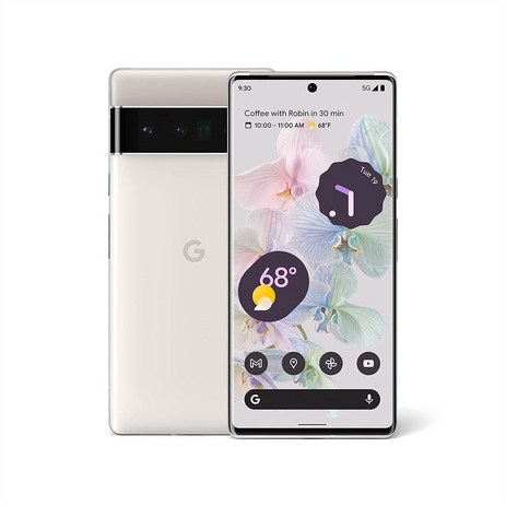 구글 픽셀6 프로 Google Pixel 6 Pro 언락폰 자급제폰 - 추가금 X, Cloudy White, 128GB-추천-상품