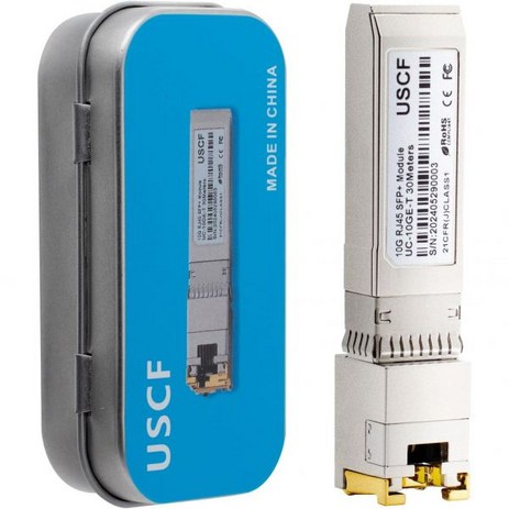 10G SFP-RJ45 10Gb 이더넷 어댑터 UACC-CM-RJ45-MG 싱글 모드 SFP 모듈 CAT.6a/7 최대 30미터 Ubiquiti UniFi Cisco-추천-상품