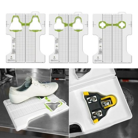 사이클링 클리트 룩페달 정렬 도구 액세서리 자전거 조정 SPD 페달 피팅, 341 White-추천-상품