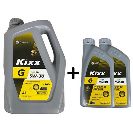 KIXX G 5W30 SP 4L 1개 + 1L 2개, KIXX G 5W30_4L 1개+1L 2개-추천-상품