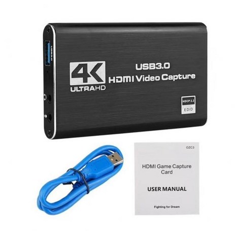 [ABC넷] HDMI 캡쳐보드 비디오 캡처usb3.0 외장형 Full HD /입력4K60HZ-추천-상품