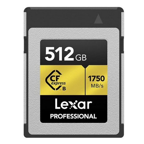 렉사 CF익스프레스 골드 타입B 메모리카드, 512GB-추천-상품