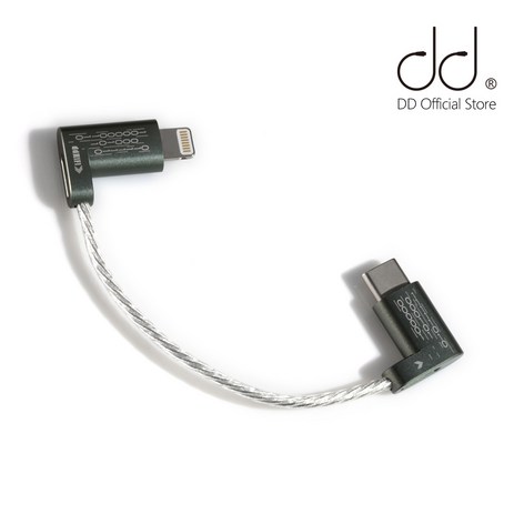 ddHiFi MFi06 Lightning to Type C 데이터 케이블, Straight Plug 8cm, 1개-추천-상품