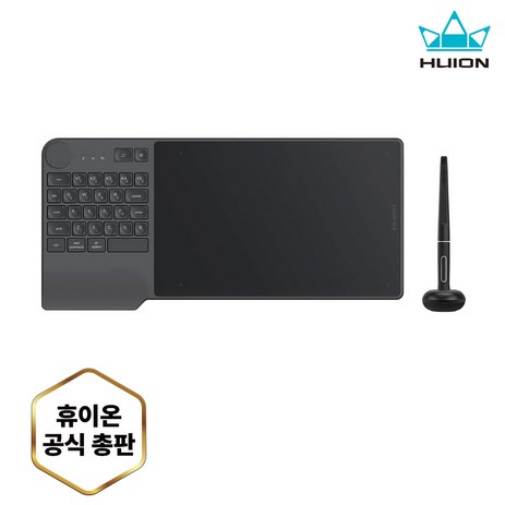 휴이온 HUION Inspiroy KD200 블루투스 펜타블렛, 단품-추천-상품