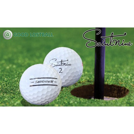 세인트나인 골프 로스트볼 30알 흰색 필드추천상품 A+, 1개입, 30개-추천-상품