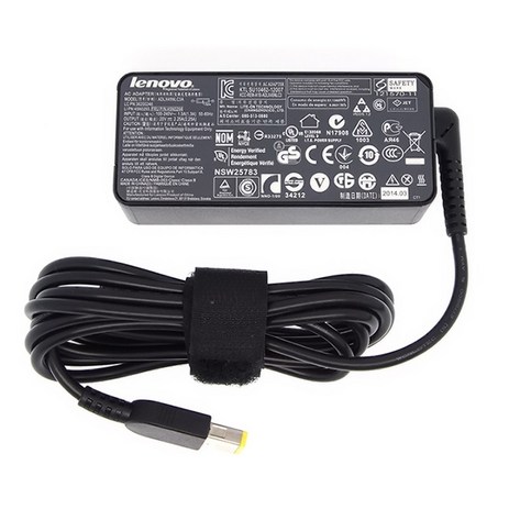레노버 Thinkpad X1 Carbon 충전기 정품 어댑터 20V 2.25A 45W 슬림팁 500s-13isk / ideaPad 330-15IKBR 7th, 1개-추천-상품