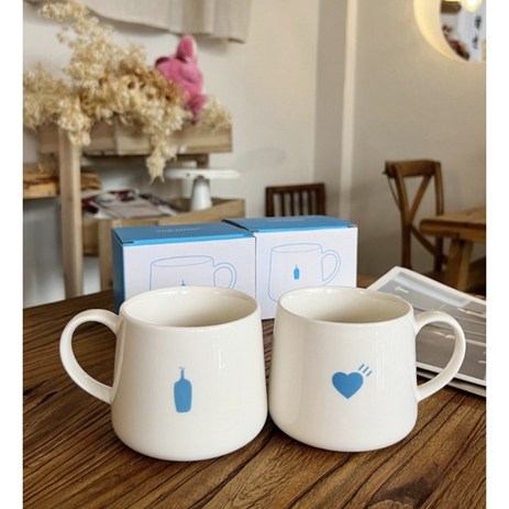 블루보틀 머그컵 블루보틀 머그잔 blue bottle mugcup, 1개, 2번(하트)-추천-상품