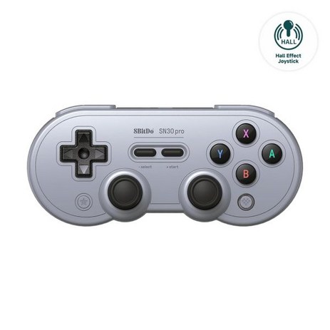 AKNES 8Bitdo SN30 Pro 블루투스 컨트롤러 홀 이펙트 조이스틱 업데이트 애플 스위치 윈도우 스팀 덱 안드로이드 및 라즈베리 파이와 호환되는 게이밍 제이드 그린, 한개옵션1, 01 Gray Edition AKNES 8Bitdo SN30 Pro 블루투스 컨트롤러 홀 이펙트 조이스틱 업데이트 애플 스위치 윈도우 스팀 덱 안드로이드 및 라즈베리 파이와 호환되는 게이밍 제이드 그린, 한개옵션1, 01 Gray Edition-추천-상품
