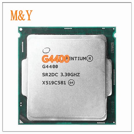 펜티엄 G4400 듀얼 코어 프로세서 3.3GHz LGA 1151 TDP 54W 3MB 캐시 HD 그래픽 14nm 데스크탑 CPU-추천-상품