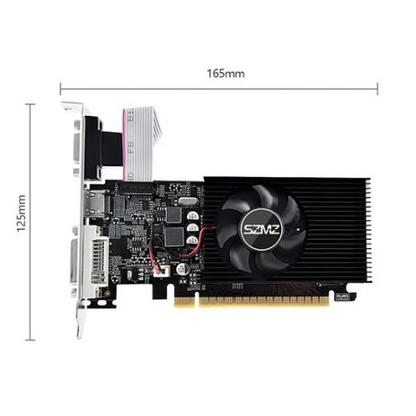 GTX 1060 RX 580 데스크탑 컴퓨터 게이밍 그래픽 카드 1GB-8GB 비디오 GT1030 GT730 GT610 GT210 GTX650, 07 GT730 4GB-추천-상품