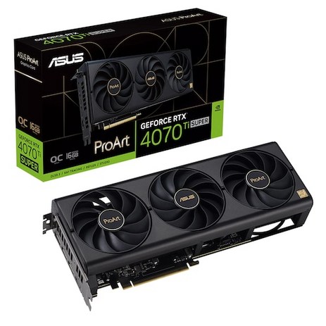 에이수스 ASUS ProArt 지포스 RTX 4070 Ti SUPER O16G OC D6X 16GB, PROART-RTX4070TIS-O16G-추천-상품