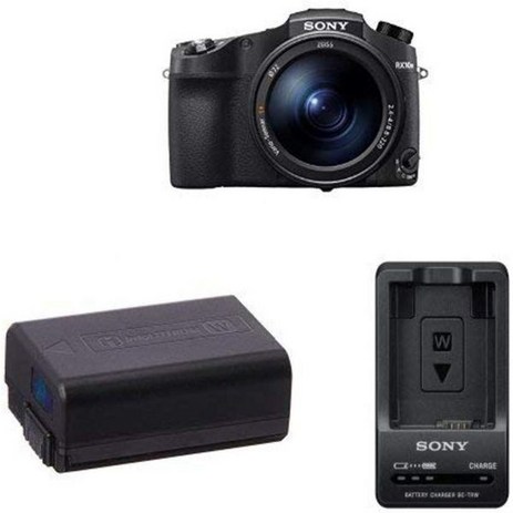 Sony 소니 사이버샷 RX10 IV 0.03초 자동 초점 및 25배 광학 줌DSC-RX10M4 블랙, w/ Battery & Travel Charger So-추천-상품