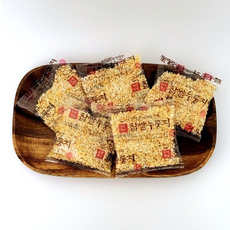 국산쌀로 만든 찹쌀 누룽지 개별포장, 60g, 40개-추천-상품