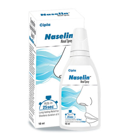 Naselin Nasal Spray 10 ml Nasal Spray, 1개, 10ml-추천-상품