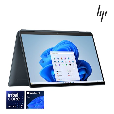 [24년 최신+혜택] HP 스펙터 x360 2-in-1 노트북 14 (울트라7-155H/터치 2.8K OLED/Ai 스마트/32GB/512GB/120Hz 400nits/윈11프로), x360_14, WIN11 Pro, 32GB, 512GB, 블루-추천-상품