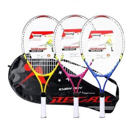 RECAIL 테니스라켓 입문용 및 초급자용 여성용 테니스채 단품 가방 포함, 옐로, 상품상세참조-추천-상품