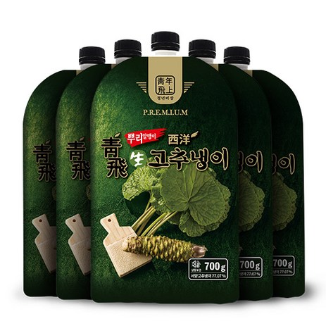 청비 생고추냉이 (700g/12봉), 12개, 700g-추천-상품