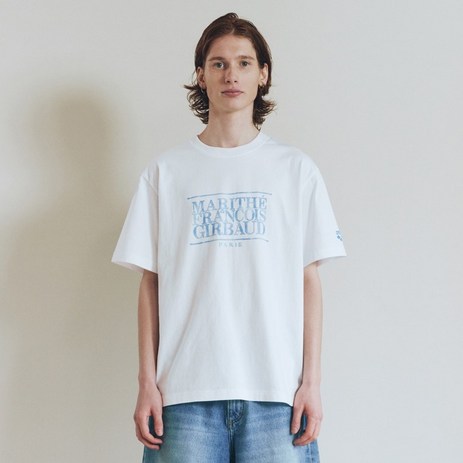 마리떼 프랑소와 저버 MFG X ARENA WATERCOLOR CLASSIC LOGO TEE white-추천-상품