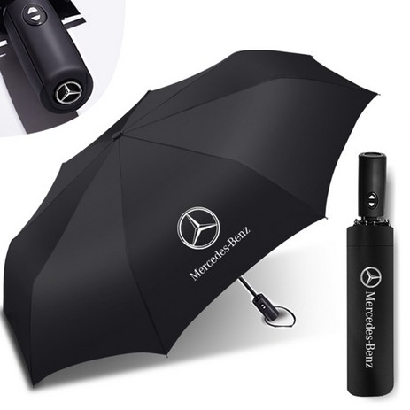튼튼한 벤츠 아우디 BMW 3단 자동 우산-추천-상품