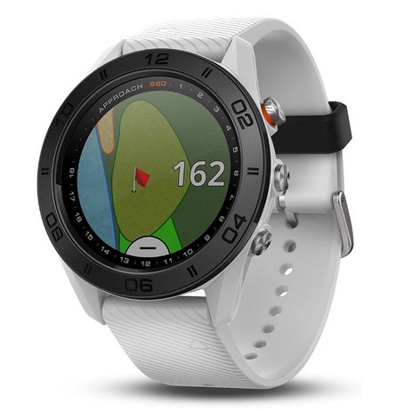 가민 어프로치 S60 터치스크린 골프 워치 화이트 실리콘 밴드 포함 Garmin Approach, 가민 어프로치 S60 화이트-추천-상품