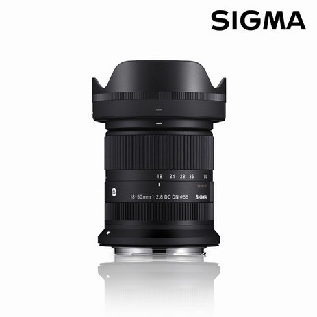 시그마 C 18-50mm F2.8 DC DN 캐논 RF마운트 캐논 미러리스용 렌즈 R7추천 조합-추천-상품