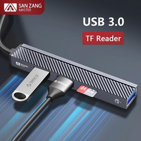 허브 C타입 키보드키캡 USB 30 20 멀티 스플리터 휴대용 TF 독 PC 컴퓨터 액세서리 4 포트, USB-A ( 4 USB )-추천-상품