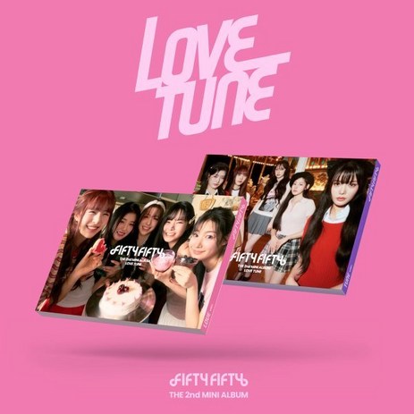 [CD] 피프티 피프티 (FIFTY FIFTY) - 미니앨범 2집 : Love Tune [2종 중 1종 랜덤발송] : 북클릿 + 개인 포토카드 2종 랜덤 +...-추천-상품