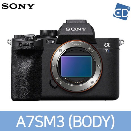 [소니정품] A7S lll 풀바디/ A7S3 미러리스카메라 단품 /A7SM3/ED, A7SM3/풀바디-추천-상품