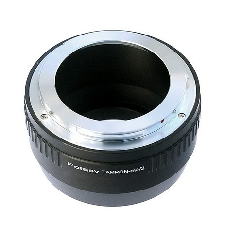 Fotasy Tamron Adaptall-2 렌즈 - M43 어댑터 Adaptall-II to MFT 파나소닉 G7 G9 GF8 GH5 II GX7 GX8 GX9 GX850 G, Tamron Adaptall Lens to M43, 1개-추천-상품