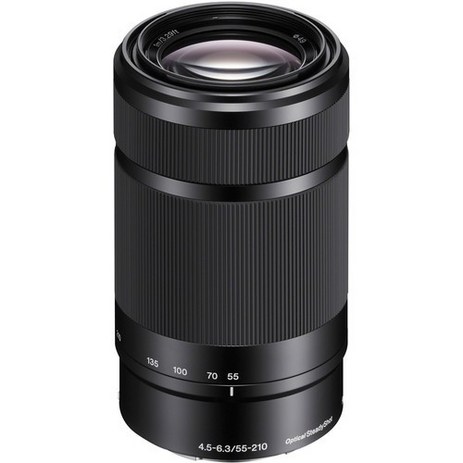 SEL55210 E 55-210mm F4.5-6.3 OSS 망원 줌렌즈 소니 코리아 정품, SEL55210 블랙-추천-상품