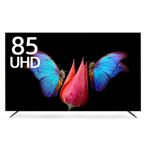 프리토스 85인치 TV 대기업 정품 패널 4K UHD LED TV 제로베젤 에너지효율1등급, 3. 벽걸이 기사방문설치 (상하브라켓 포함)-추천-상품