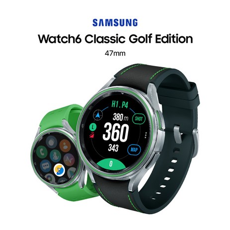 삼성전자 갤럭시워치6 클래식 골프에디션 47mm SM-R960N, 실버, GPS-추천-상품