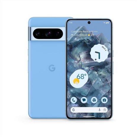 Google Pixel 8 Pro 망원 렌즈 및 슈퍼 Actua 디스플레이가 있는 잠금 해제된 Android 스마트폰 24시간 배터리 Obsidian 256GB, 128 GB, Phone Only_Bay, 128GB, Bay-추천-상품