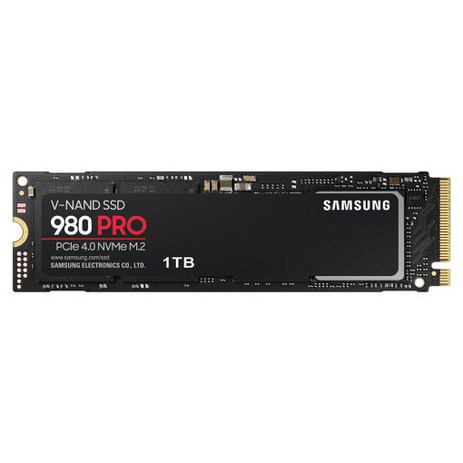 삼성전자 980 PRO NVME M.2 SSD, MZ-V8P1T0BW, 1TB-추천-상품