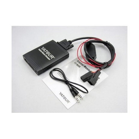 KUNFINE 야투어 자동차 디지털 뮤직 체인저 USB SD Aux MP7 인터페이스 스테레오 블루투스 (옵션) BMW4용 라디오-추천-상품