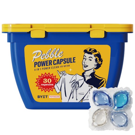 바이에트 페블 파워 캡슐세제_비누향_30개입, 30개입, 1개-추천-상품