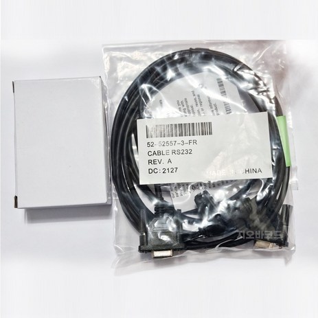 하니웰 Vuquest 3320g 스캐너 전용 정품 씨리얼(RS-232)케이블과 아답타-추천-상품