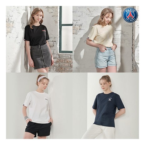 [파리생제르망] PSG 여성 24SS 반팔 티셔츠 4종-추천-상품