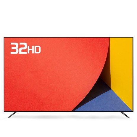 티브이지 32인치 HD TV LED, 81cm(32인치), 스탠드형, 스탠드(택배발송)-추천-상품