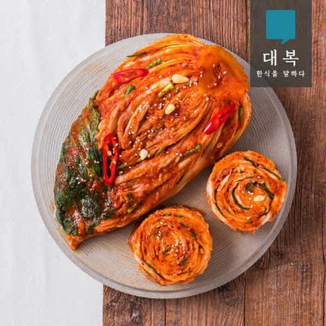 대복 포기김치 2kg (꽃게육수로 시원하고 아삭한 맛), 1개-추천-상품