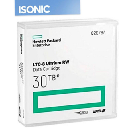 HPE 바코드라벨 포함 단품 HP LTO8 Q2078A 30TB 백업 테이프-추천-상품