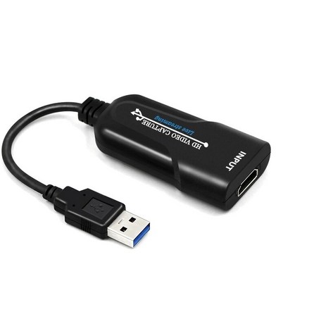 외장형 디지털 tv 티비 수신 카드 동글이 HDMI to USB 비디오 캡처 1080P HD TV PC PS4 라이브 스트림 Windows Lista/7/8/10 용, 1개, without  cd-추천-상품