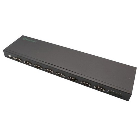 IOCrest USB 2.0 8포트 RS422 485 DB9 시리얼 컨버터 허브 FTDI, 1개-추천-상품